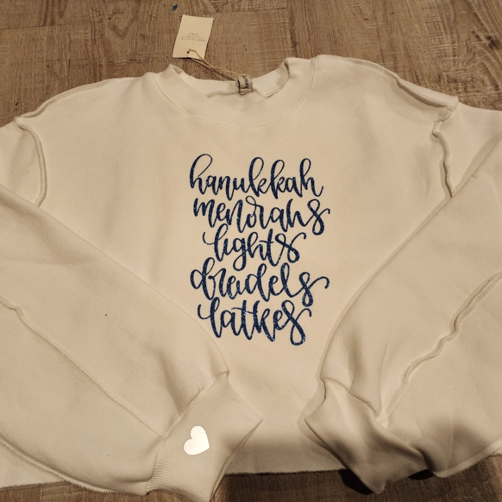Hanukkah sweatshirt